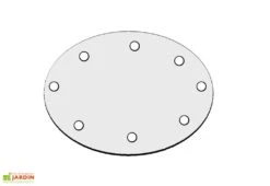 Base Plate Pour Démontage Rapide De Pilier Umbrosa