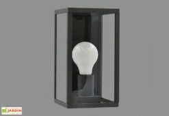 Applique Murale D’Extérieur En Aluminium Et Acrylique Cube