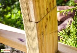 Arche De Jardin En Bois Traité - 245 X 29 X 221 Cm -Nesling Boutique arche bois traite