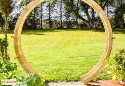 Arche De Jardin En Bois Traité - 245 X 29 X 221 Cm -Nesling Boutique arche de jardin