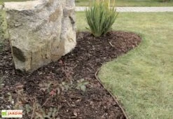 Bordures De Jardin En Polyéthylène - Smart -Nesling Boutique bordure jardin polyethylene smart marron