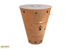 Braséro Barbecue En Acier Et Inox Ø72 Cm H85 Cm – César