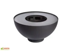 Braséro Barbecue En Acier Boule Noire 100 Cm