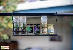 Carport Abri Pour Barbecue Acier Galvanisé Et époxy 2,5 X 1,35 M -Nesling Boutique carport barbecue accessoirs acier 2