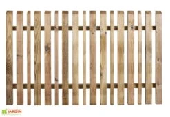 Clôture En Bois Traité Oblik 150x90cm (l,h)