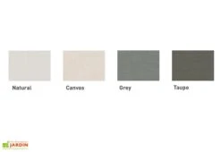 Parasol Carré En Aluminium 300 Cm - Infina Toile Solidum -Nesling Boutique coloris toiles solidum umbrosa 14