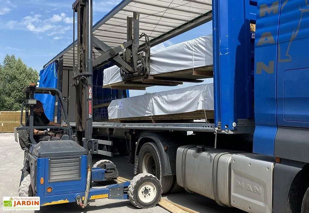 Kit Lames De Terrasse En Bois De Pin Traité 100 M² + Visserie 5 Kit Lames De Terrasse En Bois De Pin Traité 100 M² + Visserie – Image 5