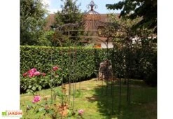 Gloriette En Fer Forgé - Fleurdelisée ∅ 2,40 M