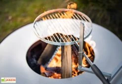 Grille En Inox Pour Brasero Plancha En Acier Boule ⌀ 38 Cm