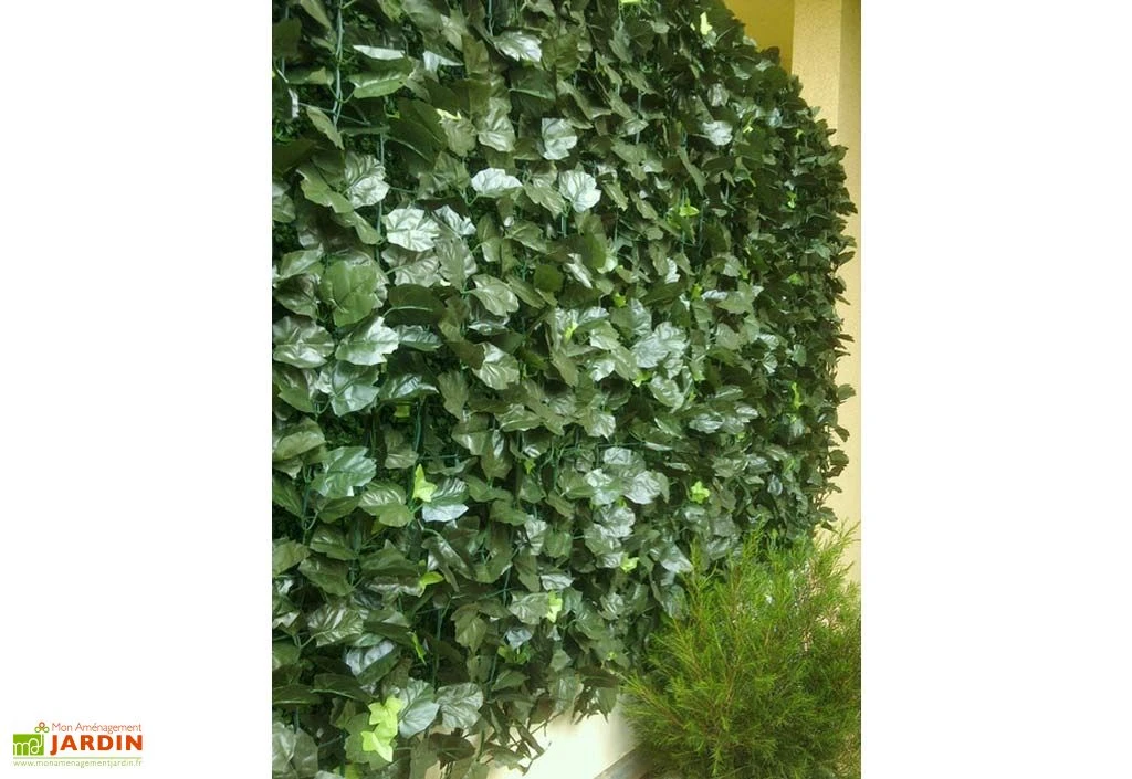 Haie Artificielle Feuilles De Lierre Duo 1,50x3m 2 Haie Artificielle Feuilles De Lierre Duo 1,50x3m – Image 2