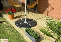 Kit Lames De Terrasse En Bois De Pin Traité 10 M² + Visserie -Nesling Boutique jardin avec terrasse bois