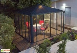 Jardin D’Hiver En Aluminium Et Polycarbonate 13 M² – LEDRO 3600