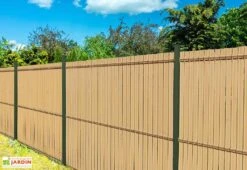 Lamelles D’occultation Pour Grillage Rigide H. 153 Cm – Lot De 42