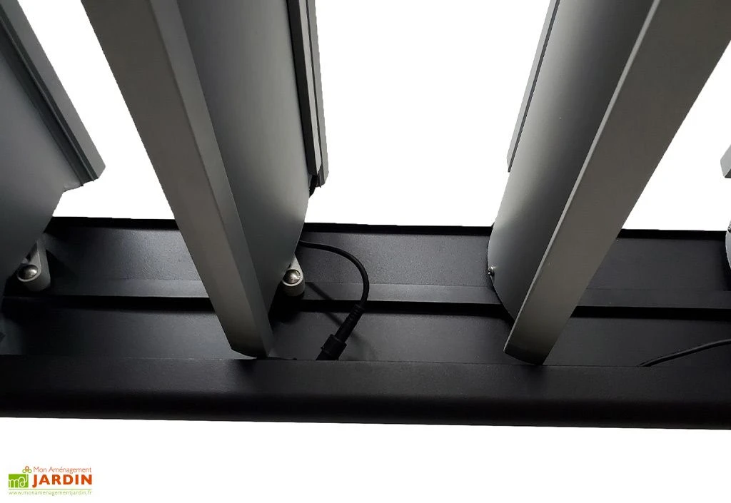 Pergola Bioclimatique Motorisée Aluminium Autoportée – Actual 4 X 3 M 5 Pergola Bioclimatique Motorisée Aluminium Autoportée – Actual 4 X 3 M – Image 5