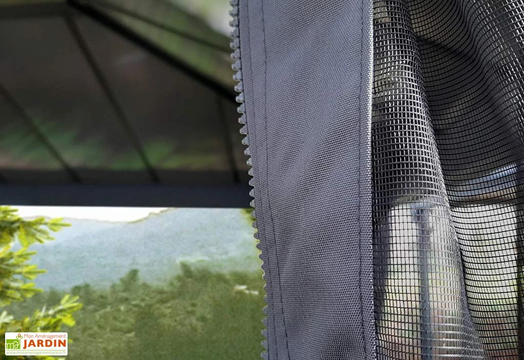 Moustiquaires En Polyester Pour Pergola Dallas Palram – Lot De 4 2 Moustiquaires En Polyester Pour Pergola Dallas Palram – Lot De 4 – Image 2