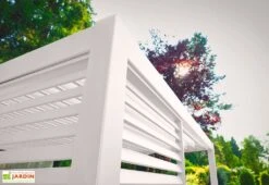 Panneau Brise-vue En Aluminium Pour Pergola Ombréa 1,3 M -Nesling Boutique panneau jardin angle 1