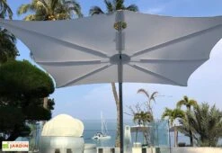 Parasol Déporté 250 Cm - Spectra Droit Toile Solidum -Nesling Boutique parasol deporte spectra droit 250cm umbrosa 2