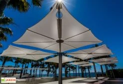 Parasol Déporté 250 Cm - Spectra Multi Toile Sunbrella -Nesling Boutique parasol deporte spectra multi 250cm umbrosa 1