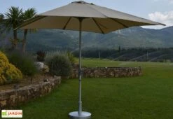 Parasol Droit Carré 3 M En Aluminium Summer