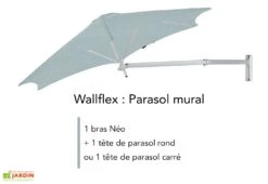 Bras Néo En Aluminium Pour Parasol Paraflex - 2,00 M -Nesling Boutique parasol mural wallflex bras neo umbrosa