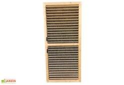 Solid Jalousie Orientable Pour Tonnelle Kiosque En Bois Autoclave