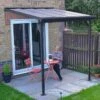Pergola Adossée En Aluminium Et Polycarbonate 224 Cm – Sierra