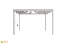Pergola Bioclimatique Ombréa En Aluminium 4 X 4 M Autoportée - Blanche -Nesling Boutique pergola bioclimatique 4x4m carree ombrea 15 728547