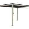 Pergola Bioclimatique En Aluminium Effet Bois Ombréa - 12 M²
