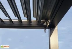 Pergola Bioclimatique En Aluminium 4 X 3 M – Event 6 Pergola Bioclimatique En Aluminium 4 X 3 M – Event -Nesling Boutique pergola bioclimatique manuelle aluminium 3x4m event 3