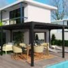Pergola Bioclimatique Lames Orientables En Aluminium 32,63 M²