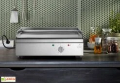 Plancha électrique En Inox 2080 W - 54 X 50 X 20 Cm