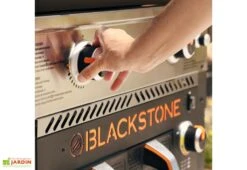Plancha à Gaz 2 Brûleurs 34 KW + Friteuse à Air Blackstone Combo 28’’ -Nesling Boutique reglage bruleur plancha gaz blackstone