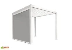 Store Latéral Enroulable Pour Pergola Bioclimatique Ombrea – 4 M -Nesling Boutique rideau store lateral pergola ombrea 4m