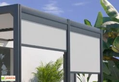 Store Brise-vue En Textilène Pour Pergola Bioclimatique