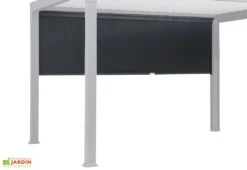 Rideau Pour Pergola Actual Green Outside – 4 M Noir