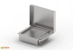Table De Cuisson En Inox Avec Plancha + Triple Feu à Gaz Oasi 205C -Nesling Boutique table de cuisson 400099 3