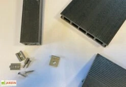 Lames De Terrasse Réversibles En Bois Composite Et PVC Lisa – 2 M² -Nesling Boutique terrasse lisa 2