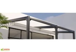 Toile D’ombrage En Polyester Pour Pergola Barbade – 3 X 6 M