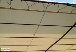 Toile Universelle En Polyester Pour Pergola Adossée 3 X 4 M